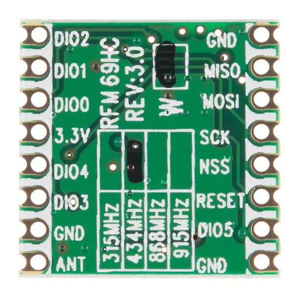 Transceptor Sem Fio Rfm Hcw Mhz