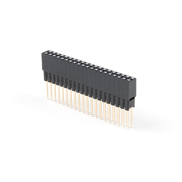 Embase femelle GPIO étendue 2x20 broches 13 5 mm 9 80 mm Opencircuit