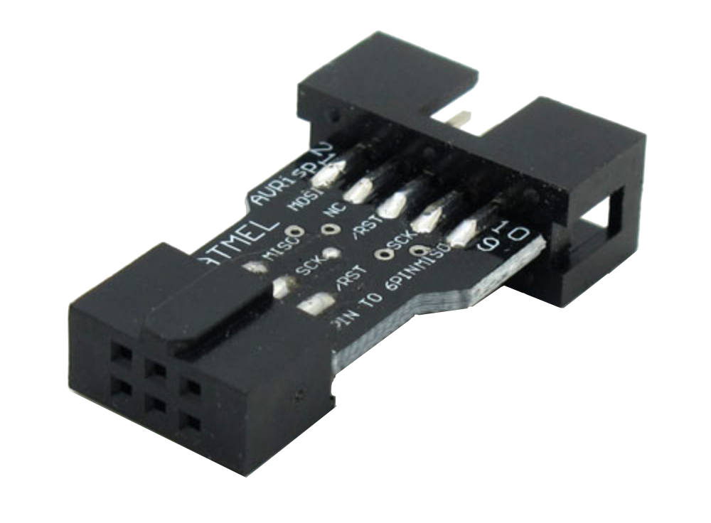 10 to 6 pin USBASP adapter