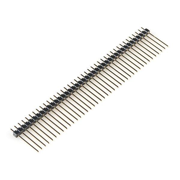 Male header long 1x40 straight - 5 pieces