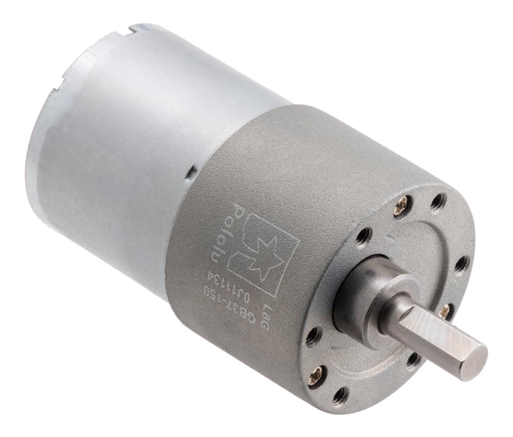 150:1 Metal Gearmotor 37Dx57L mm 12V (Helical Pinion)