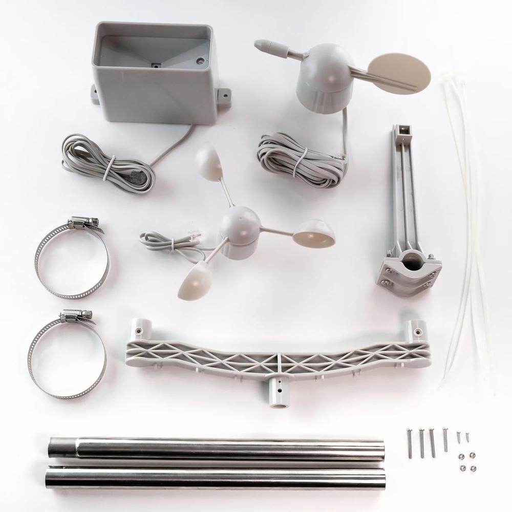 Wind and Rain Sensors for Weather Station (Wind Vane / Anemometer