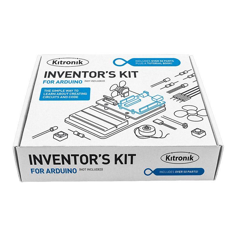 Kit de l'inventeur Kitronik pour Arduino - sans Arduino