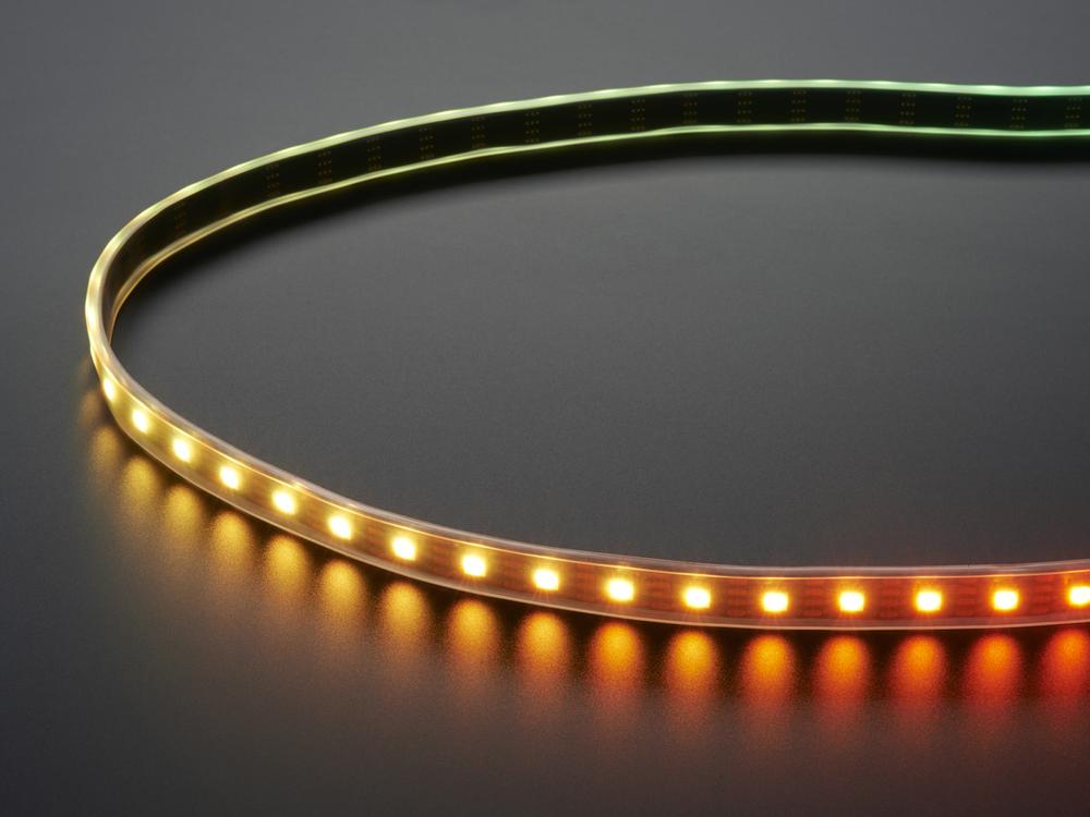 Adafruit DotStar Digitale LED Strip - Zwart 60 LED - Per Meter