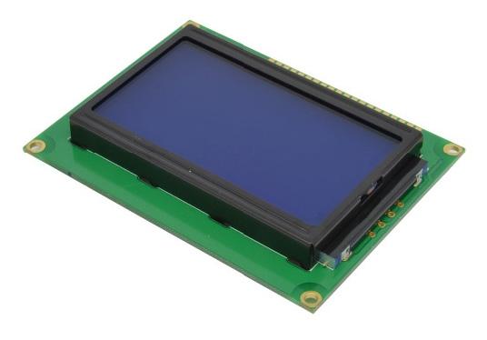 LCD module 128 x 64 blauw