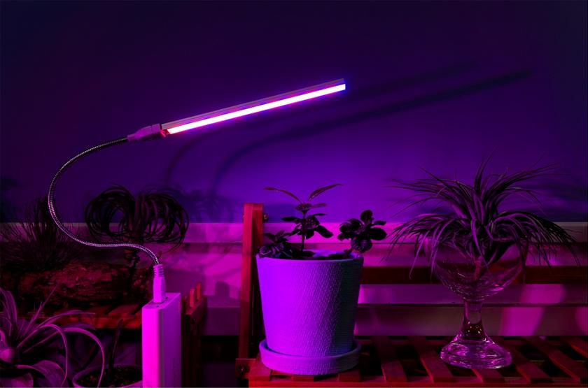 5W Full Spectrum USB LEDlamp voor het kweken van planten