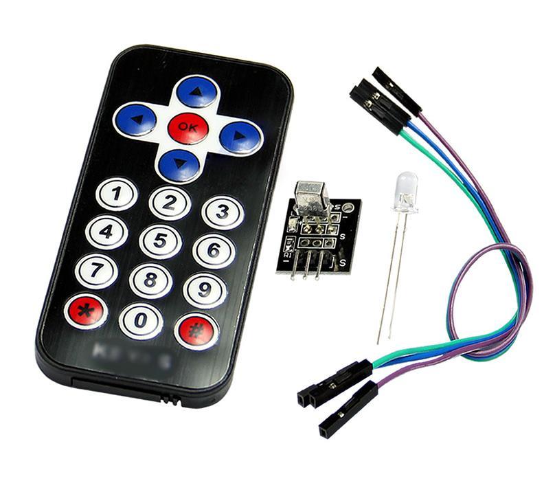 Infrared receiver and remote control kit