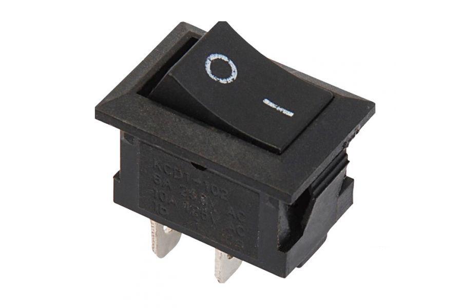 Rocker mini switch 1 polig - 5 stuks
