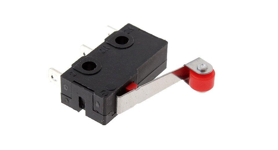 5A Micro limit switch met roller - 5 stuks