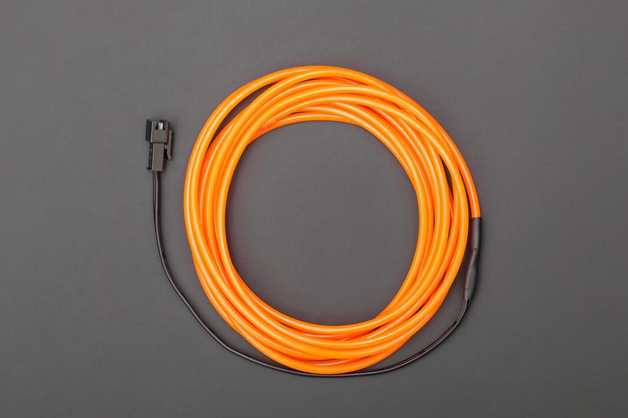 EL Wire - Orange - 1 meter