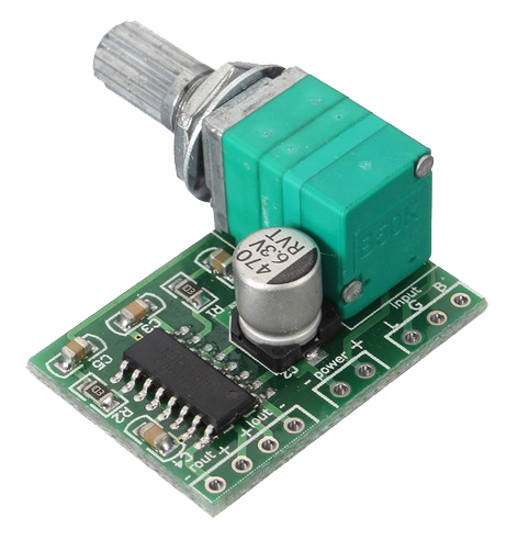 PAM8403 2-Kanaals 3W Audio Amplifier Module - inclusief potentiometer