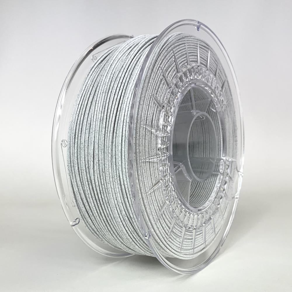 PLA Filament 1,75 mm - 1 kg - Lys marmor