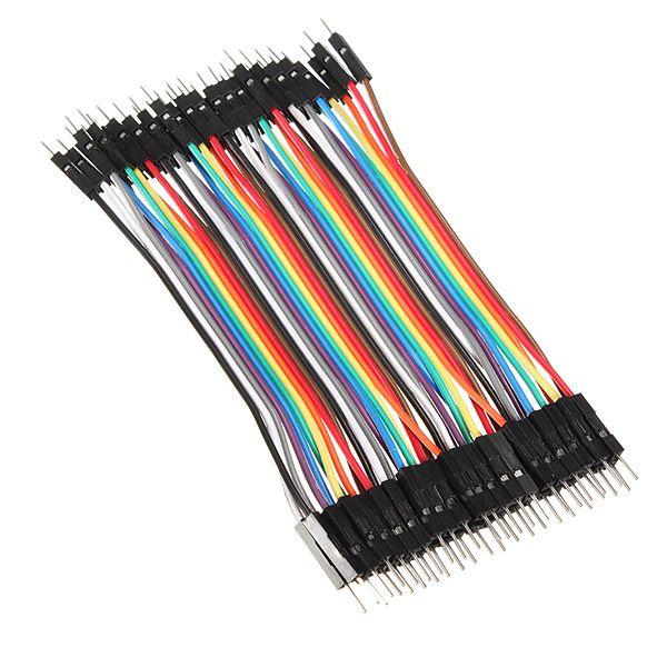 Male-Male 10 cm band cable 40 pieces