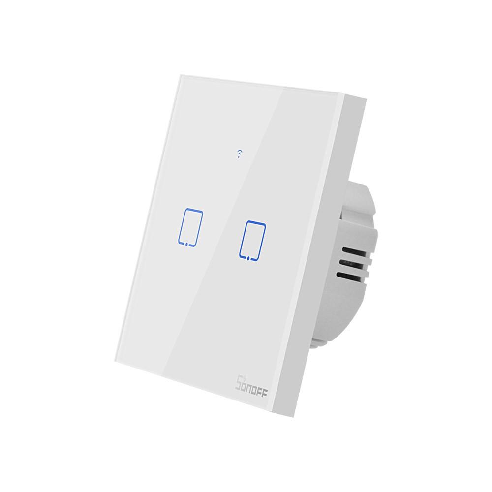 Interruptor de parede Sonoff T1 - T1EU2C - WiFi + RF