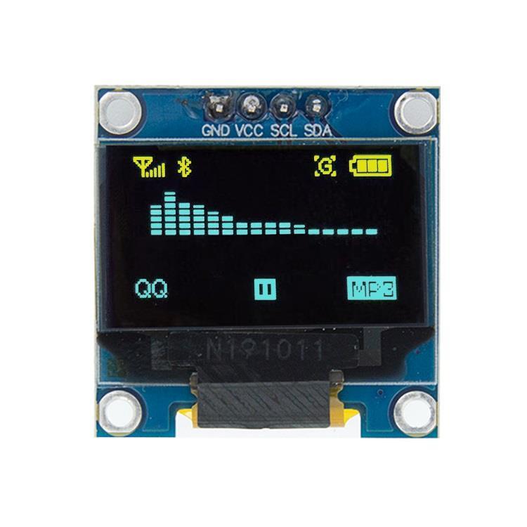 Modulo Display OLED da 0,96" - giallo/blu - I2C
