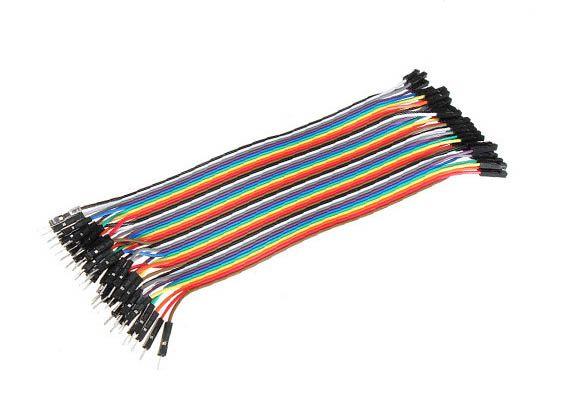 Male-Female 10 cm band cable 40 pieces