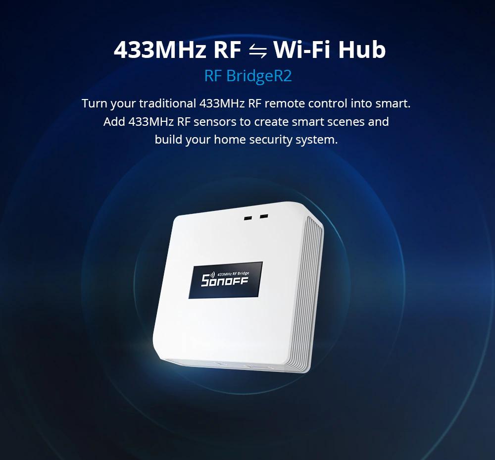 SONOFF RF Bridge R2 433 Smart Hub - Opencircuit