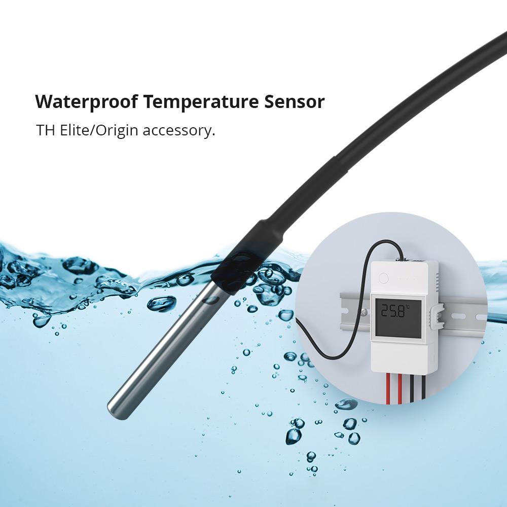 Sensor de temperatura impermeable SONOFF DS18B20 con conector RJ9