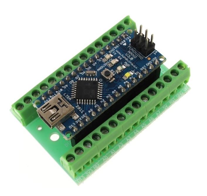 Arduino Nano kroonsteen shield DIY - Opencircuit