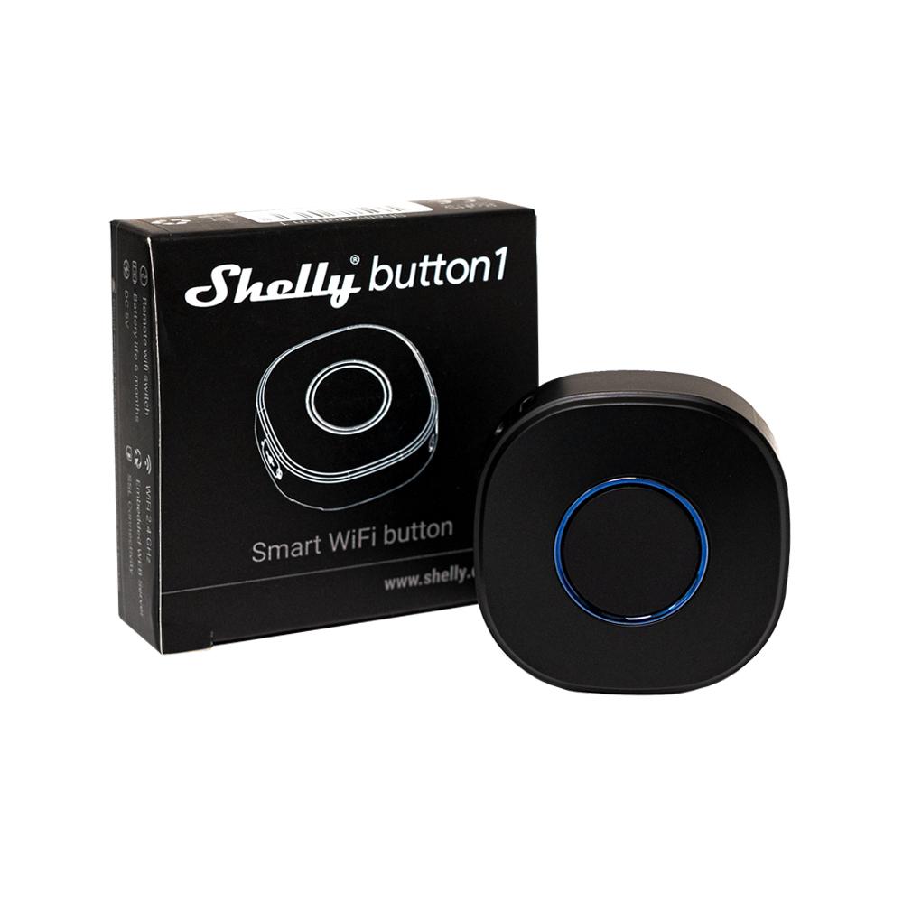 Shelly Button 1 - musta