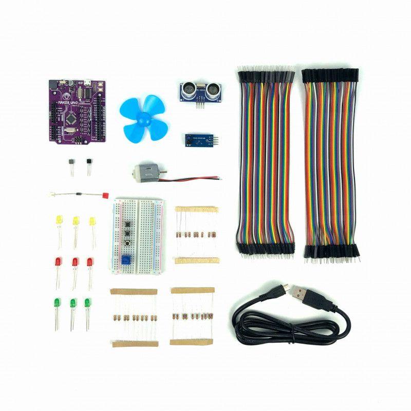 Maker UNO Learning Box - Everything You Need To Start Making