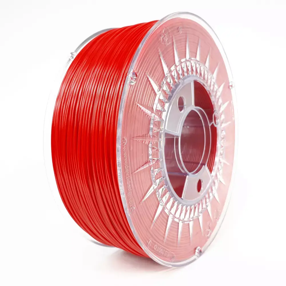 PLA-filamentti 1,75 mm - 0,33 kg - kuuma punainen