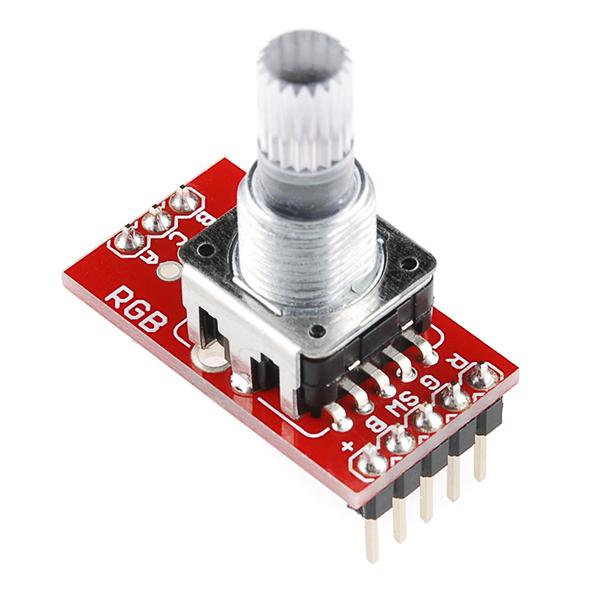 thumbnail image 2 of TOP-UP EC12PLRGBSDVF RGB LED Illuminated Incremental Encoder – 24 Pulse, Vertical 2 of 5