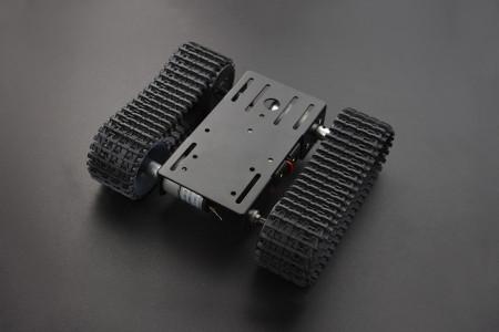 Zwarte gladiator - rupsband robotchassis
