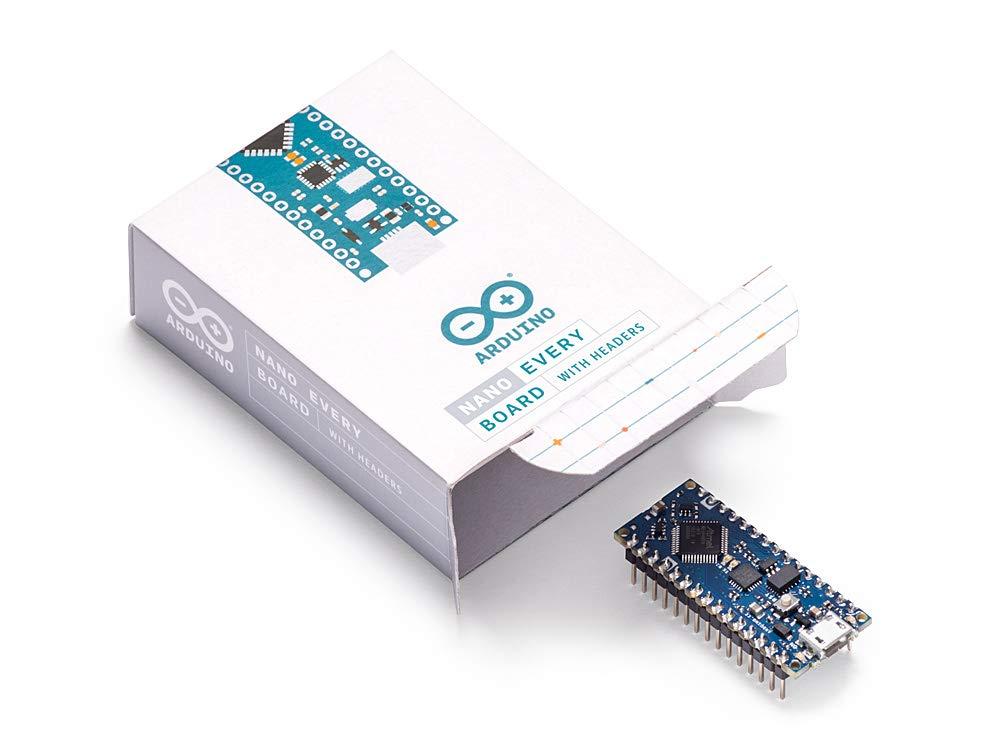 Arduino Nano Every - soldered headers