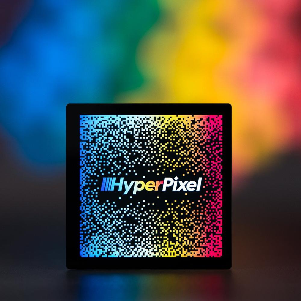 HyperPixel 4.0 Square - Hi-Res-display voor Raspberry Pi - met touchscreen
