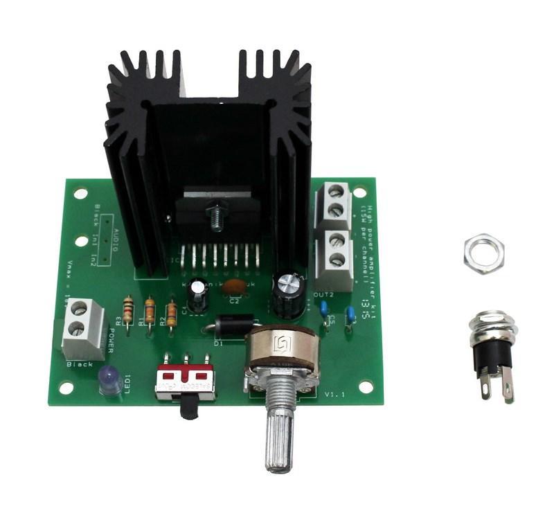 Kit d'ampli haute puissance Kitronik (PCB et composants)