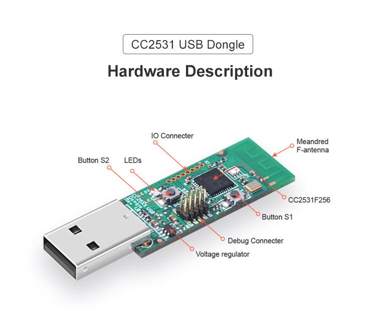 Chiavetta USB Zigbee CC2531
