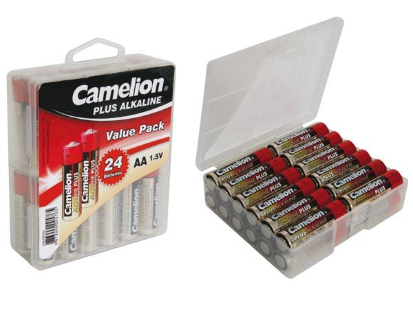 Alkaline AA batteries - 2800 mah - 24 pcs