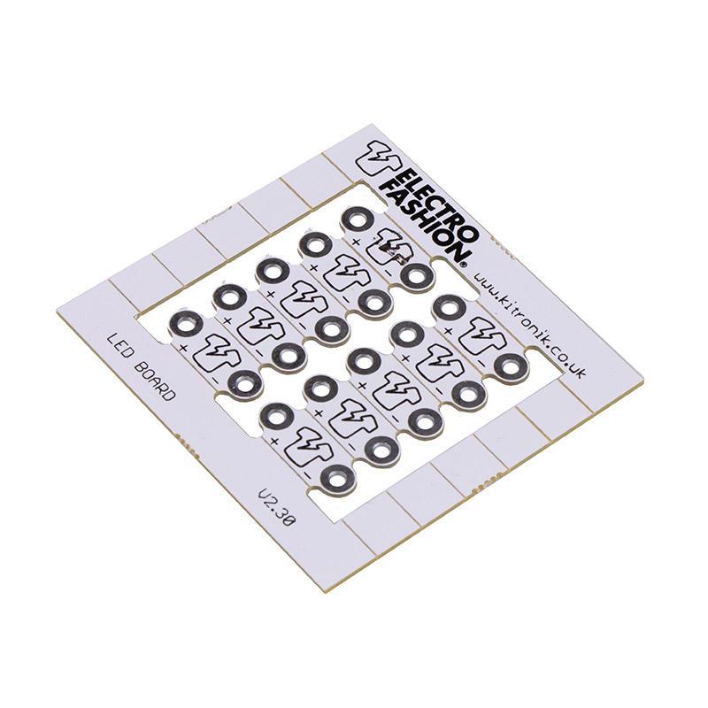 Electro-Fashion, LED Board, Yellow, pack of 10