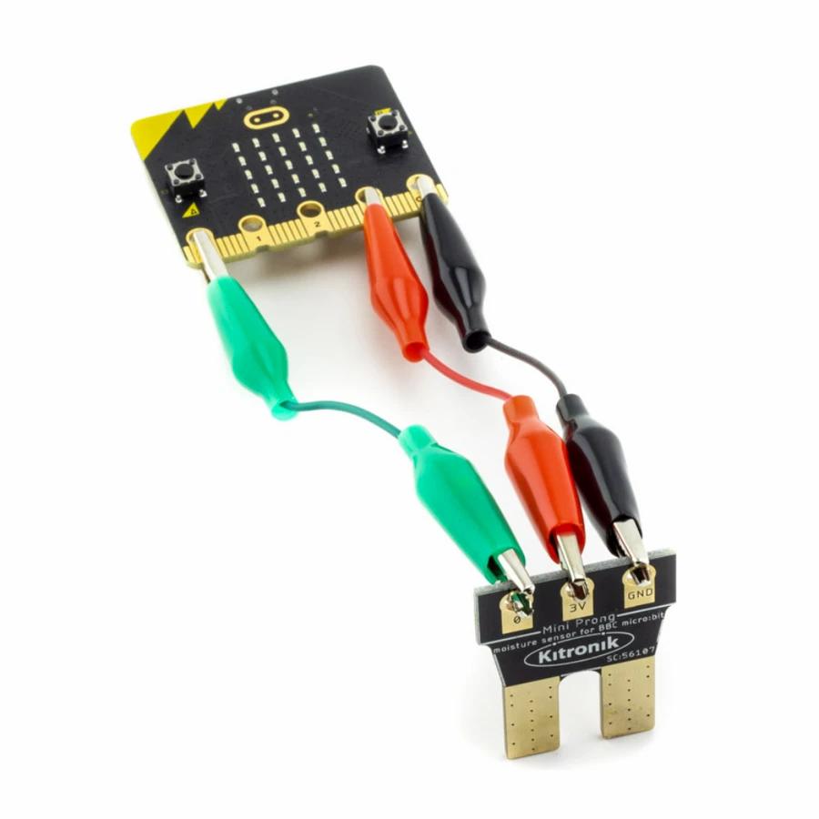 Kitronik 'Mini' Prong Sensor de Umidade do Solo para BBC micro:bit