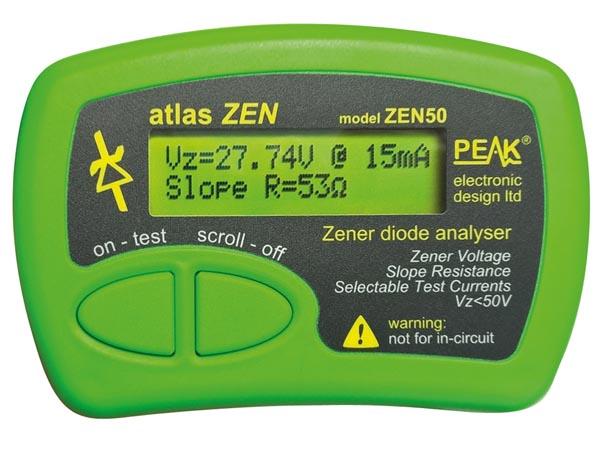 Peak ZEN50 - Zener diode analyser (0 - 50V)