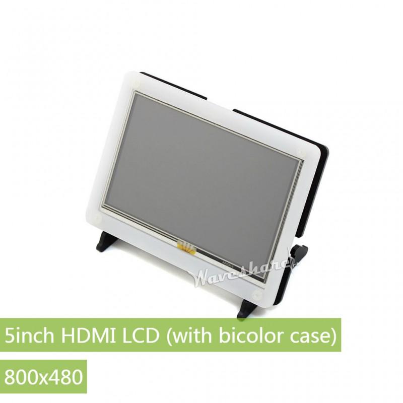 Waveshare 5inch HDMI LCD + Bicolor case