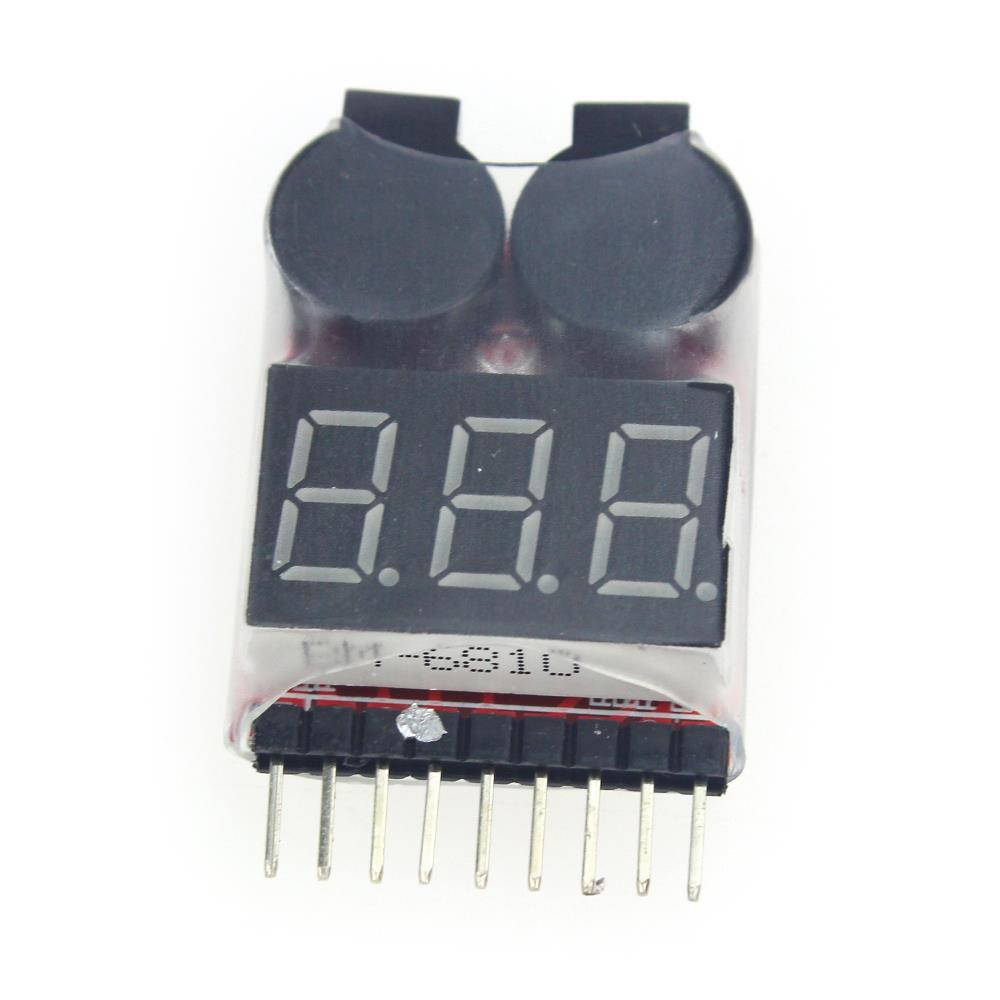 Lipo battery voltage tester