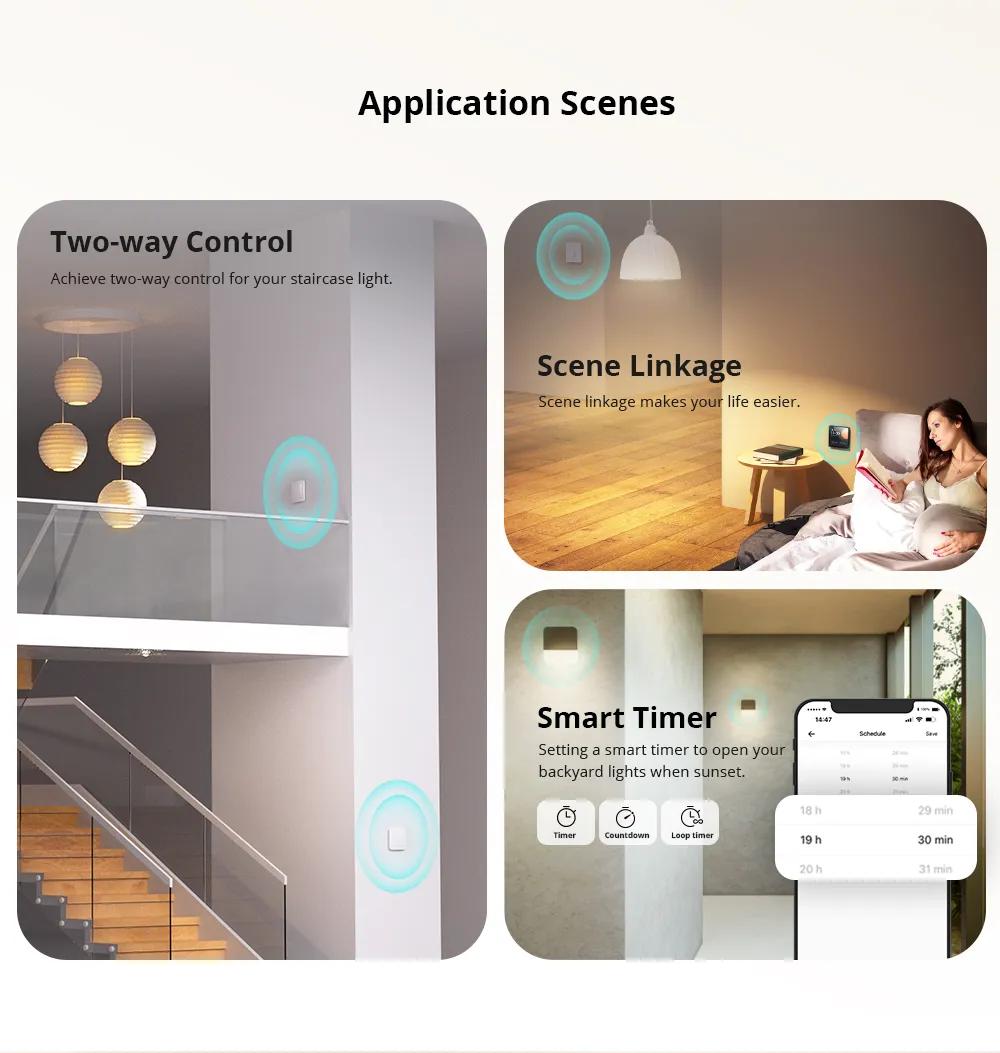 Interruttore Smart Zigbee SONOFF - Funziona Con Alexa E Google Home