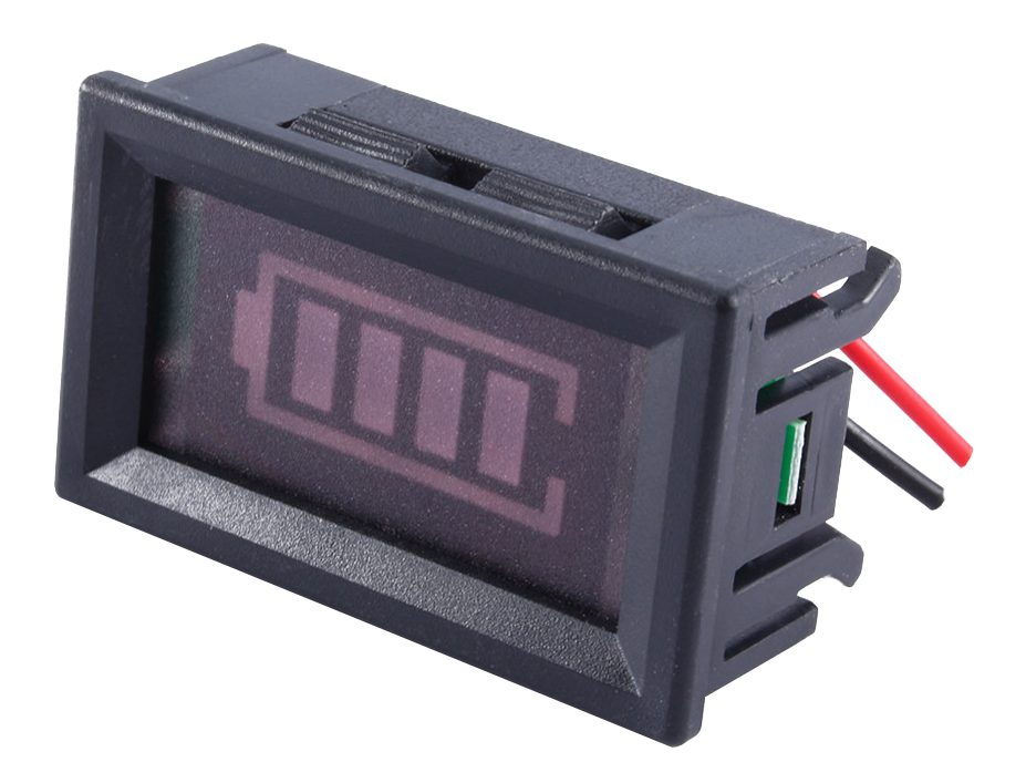 12v Battery indicator display