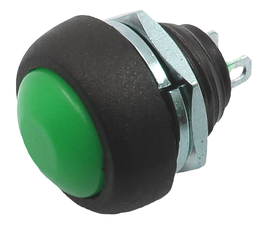 PBS-33B Tactile Push Buttons 12mm - Green - 2 pcs