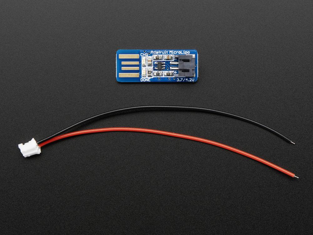Adafruit Micro Lipo - USB LiIon / LiPoly-oplader
