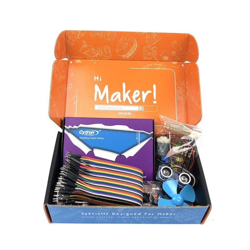 Maker UNO X Learning Box - Alt hvad du behøver for at begynde at lave