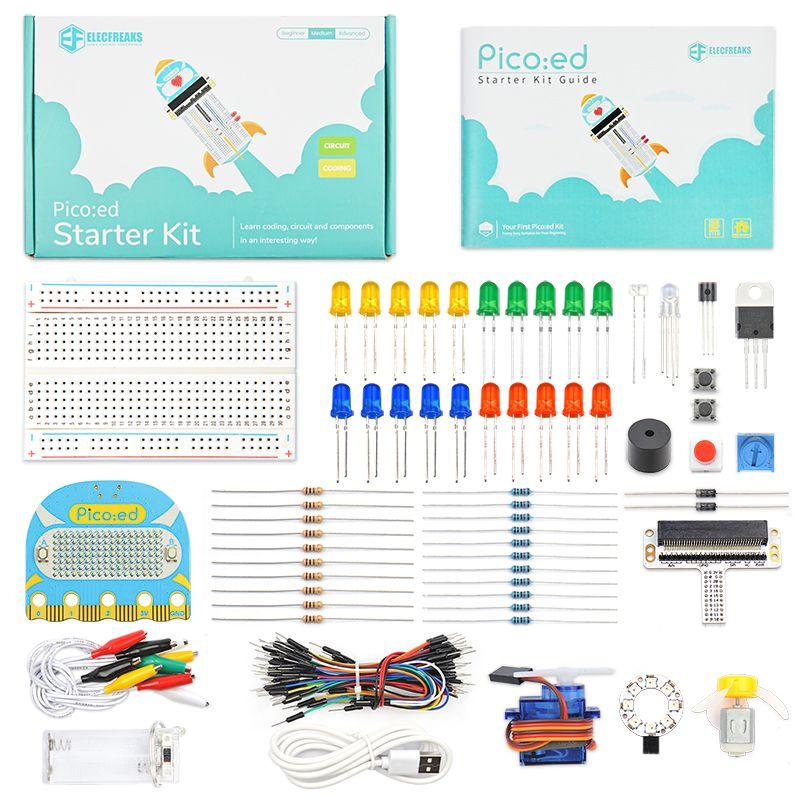 ELECFREAKS Pico:ed Starter Kit (Pico:ed Boardin kanssa)