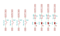 ADW0720 Type 1 (4 LED's, 4 Switches) ADW0720 Type 1 (4 LED's, 4 Switches)