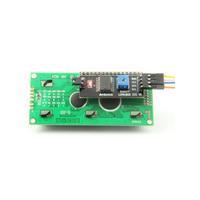LCD with the I2C module attached LCD with the I2C module attached