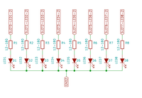 ADW0720 Type-2 (8 LED's, geen Switches) ADW0720 Type-2 (8 LED's, geen Switches)